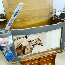 Load image into Gallery viewer, Workshop: Learn to Decoupage - bring a piece or decoupage a round table top