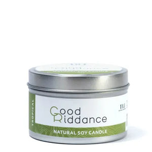 Good Riddance Tropical Soy Candle Tin