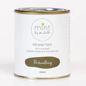 Mint mineral paint - Bushwalking