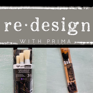 Re-design with Prima brush sets