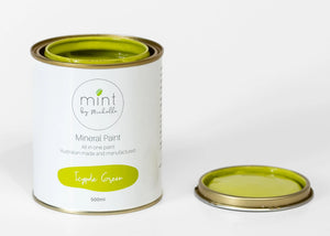Mint mineral paint - Icypole green