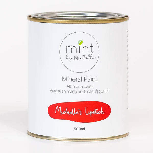 Mint mineral paint - Michelle's Lipstick