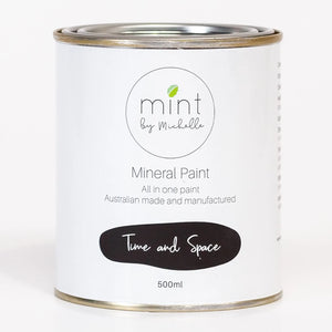Mint mineral paint - Time and Space